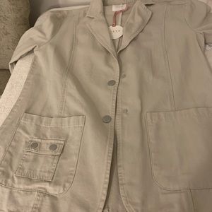 NWT Curve Appeal Women’s Blazer Jacket Size Medium Bone Color